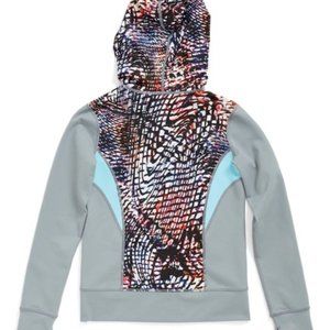 Z by Zella Kids Girls Print Hoodie Zip Jacket 7-8y